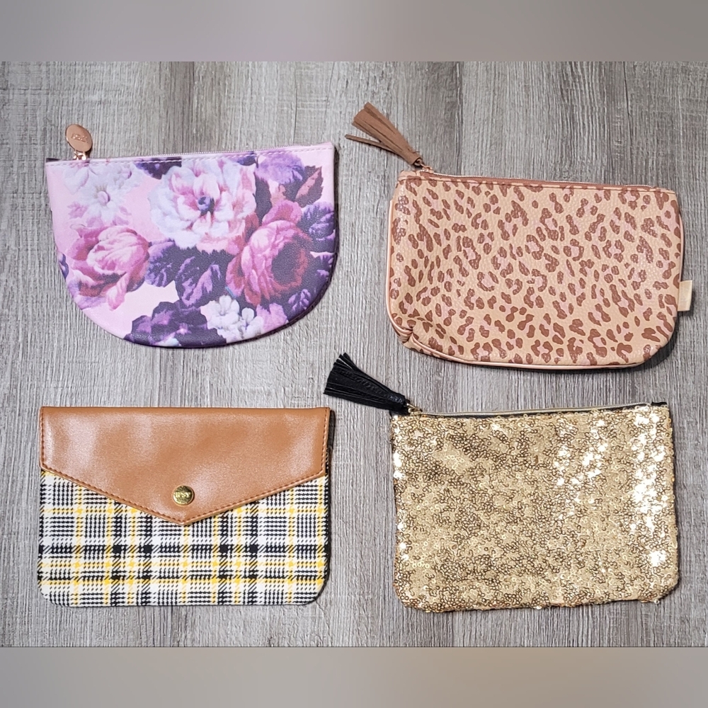 Ipsy Mini Glam Bags lot of 4